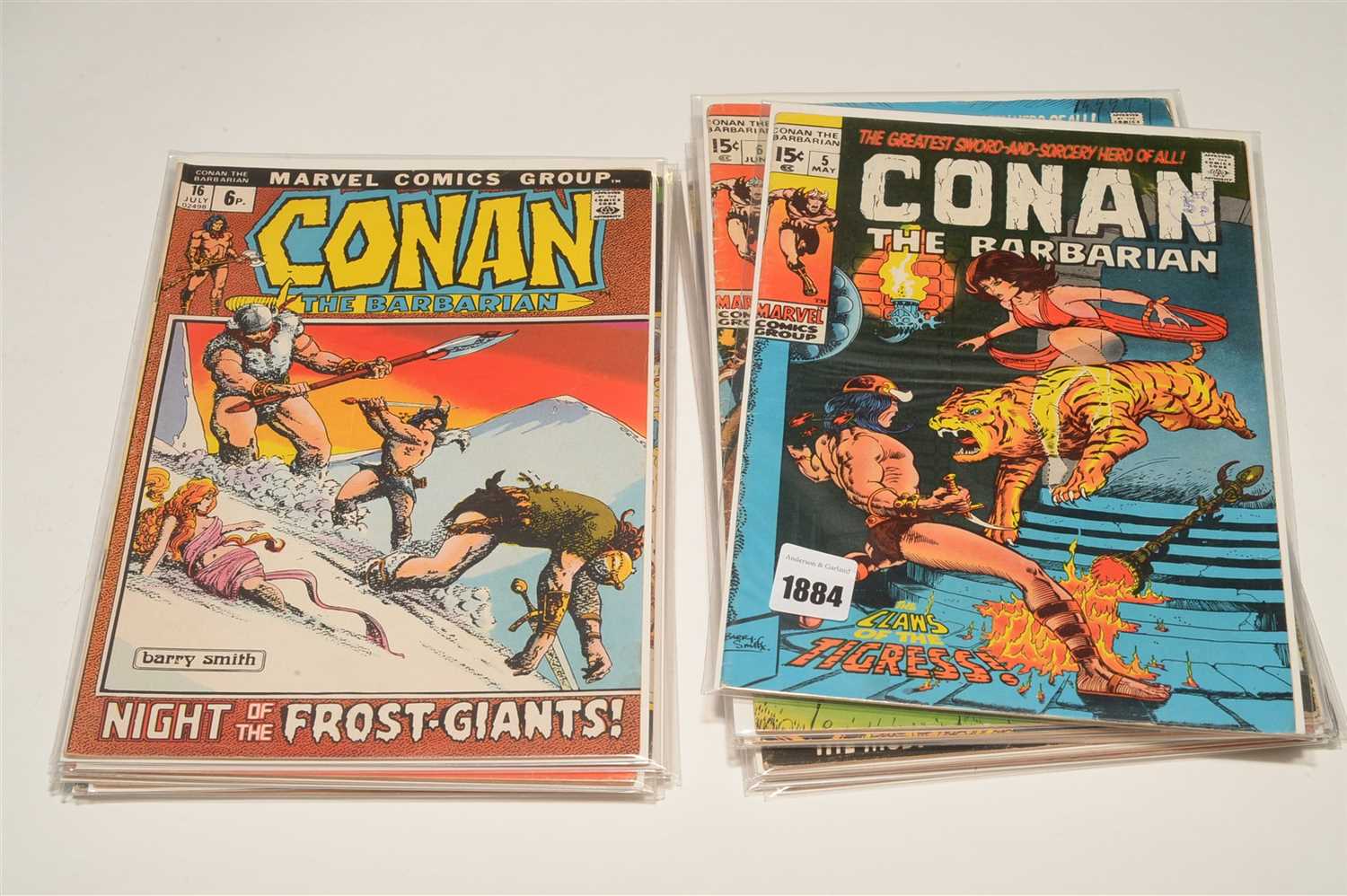Lot 1884 - Conan The Barbarian Comics