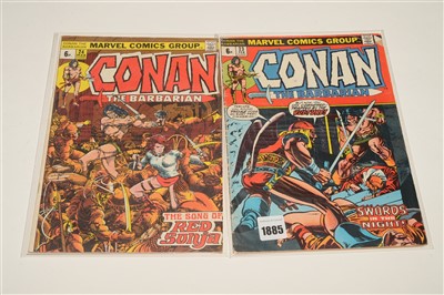 Lot 1885 - Conan The Barbarian Comics