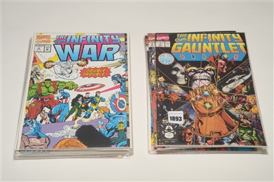 Lot 1893 - The Infinity Gauntlet Comics