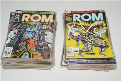 Lot 1911 - Rom Spaceknight No.1 and sundry later issues...