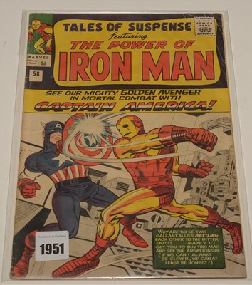 Lot 1951 - Tales of Suspense No. 58 Comic