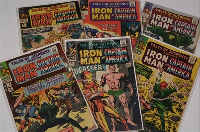 Lot 69 - Tales of Suspense No's. 67, 68, 69, 78, 79 and...