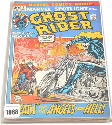 Lot 1968 - Marvel Spotlight on Ghost Rider Comics