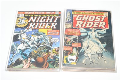 Lot 1972 - The Ghost Rider and Knight Rider Comics