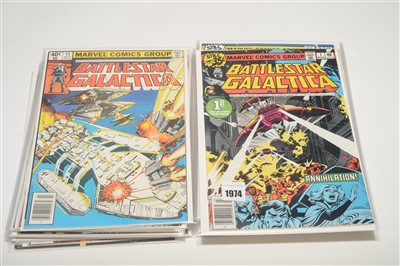 Lot 1974 - Battle Star Galactica Comics