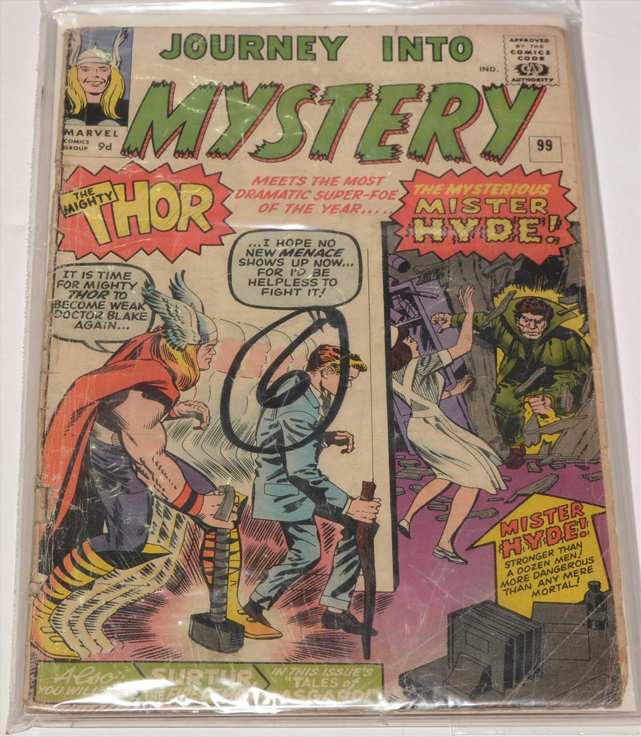 Lot 38 - Journey into Mystery No. 99; and The Mighty Thor No. 131