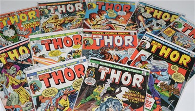 Lot 1019 - The Mighty Thor No's. 197-217 inclusive