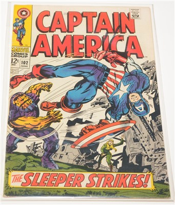 Lot 1894 - Captain America No. 102 Comic