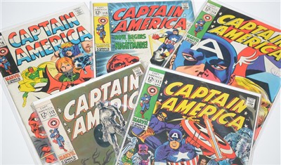 Lot 1901 - Captain America Comics