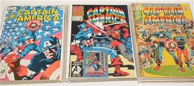 Lot 1920 - Captain America Comics and Annuals