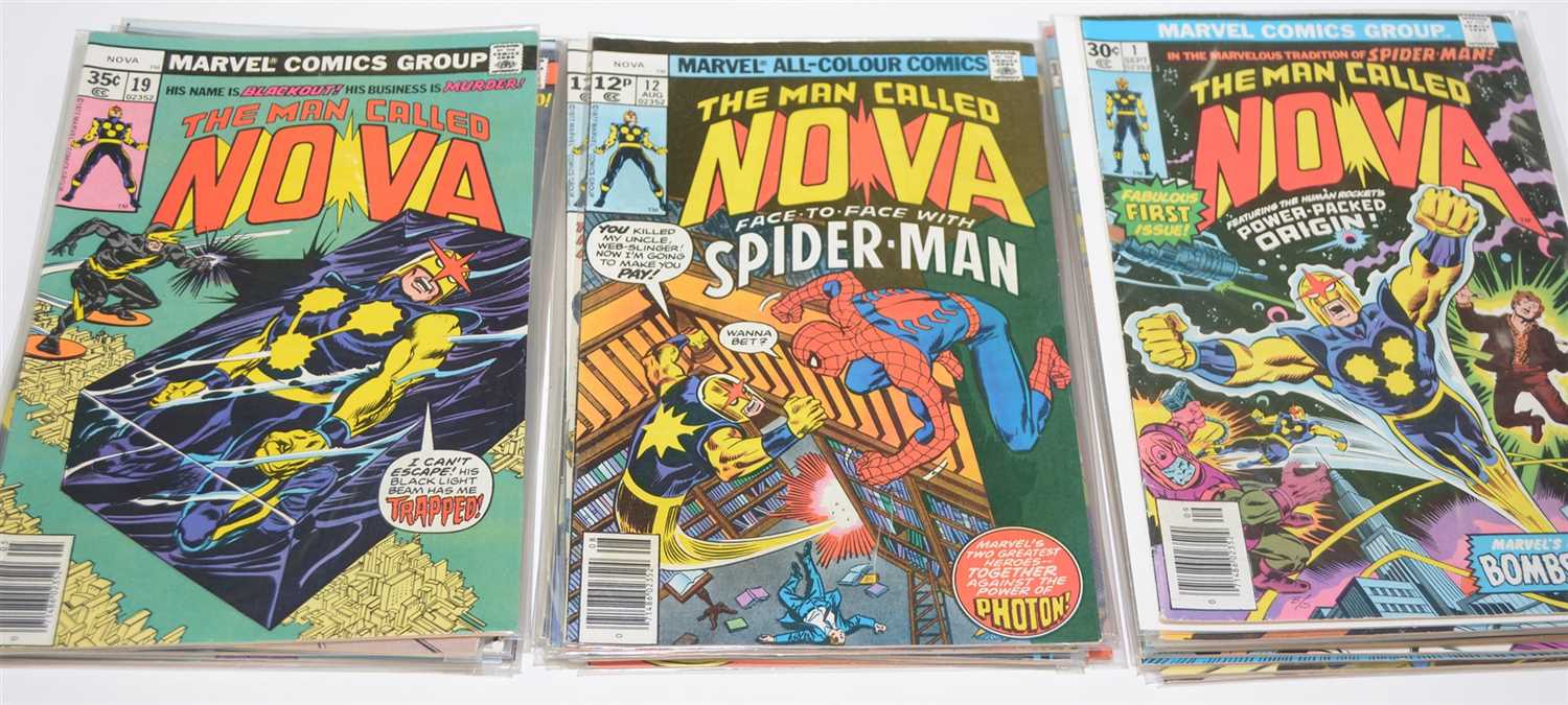Lot 1923 - The Man Called Nova Comics