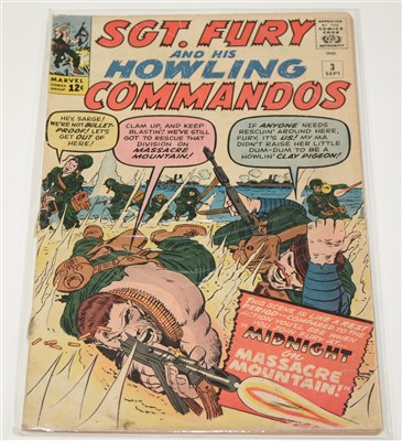 Lot 1158 - Sgt. Fury and His Howling Comandos No.3 Comic