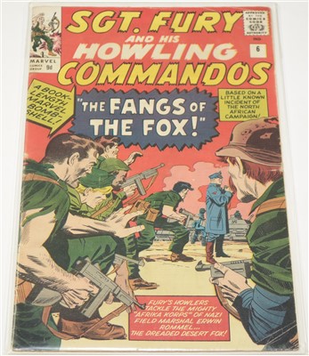 Lot 1161 - Sgt. Fury and His Howling Comandos No.6 Comic