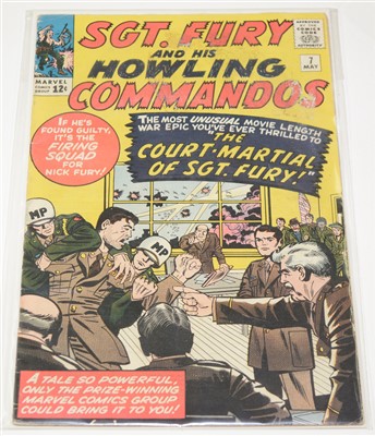 Lot 1162 - Sgt. Fury and His Howling Comandos No.7 Comic