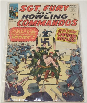 Lot 1164 - Sgt. Fury and His Howling Comandos No.9 Comic