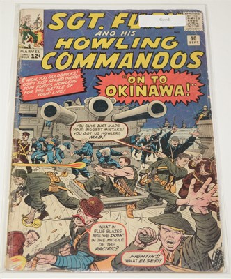 Lot 1165 - Sgt. Fury and His Howling Comandos No.10 Comic