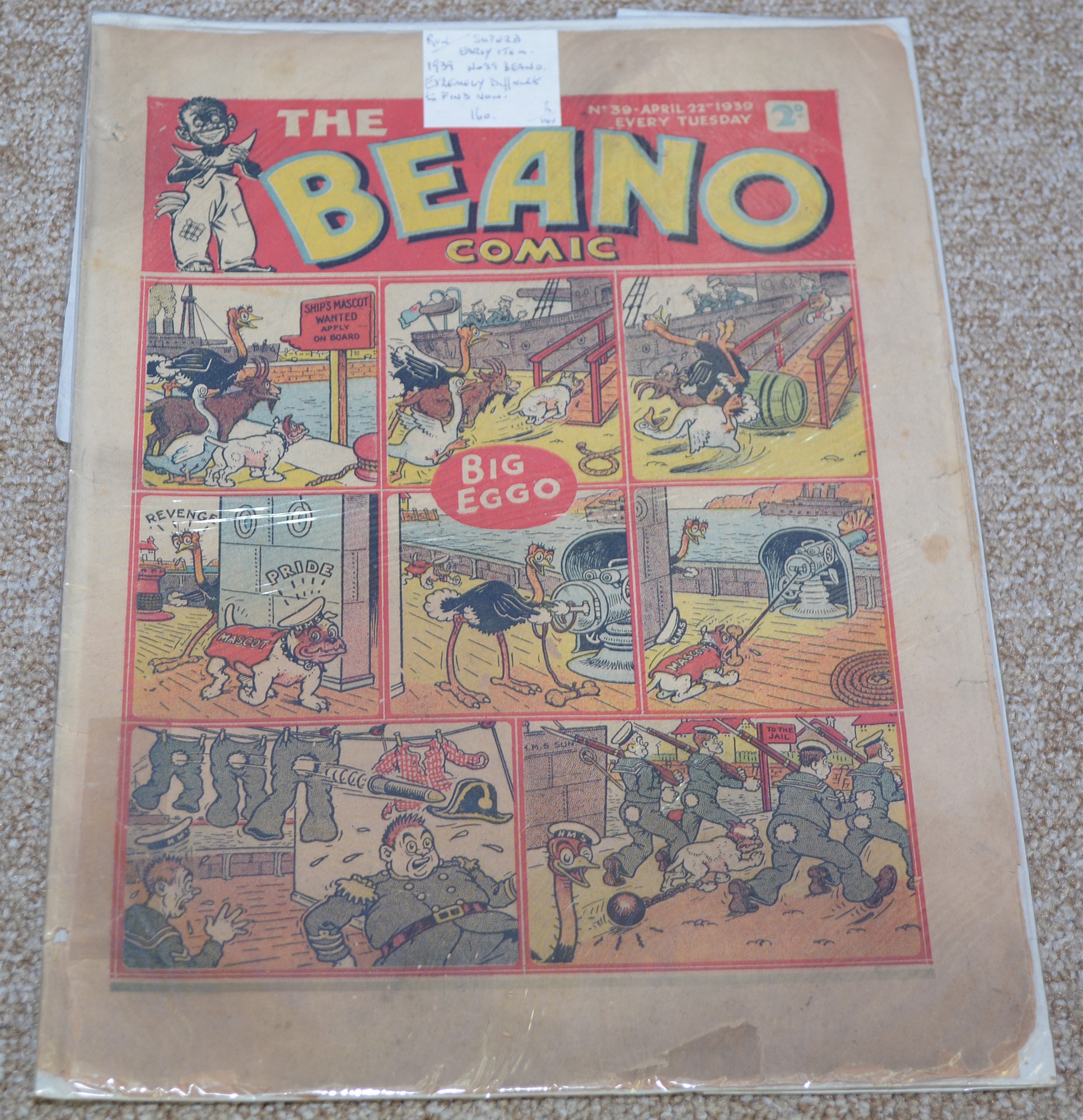 BEANO Comic Issue #2542 April 6th 1991 The Softies Chalet 