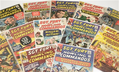 Lot 1168 - Sgt. Fury and His Howling Comandos Comics