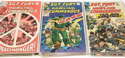 Lot 1170 - Sgt. Fury and His Howling Comandos Comics