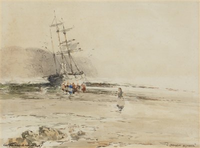 Lot 542 - Victor Noble Rainbird - watercolour.