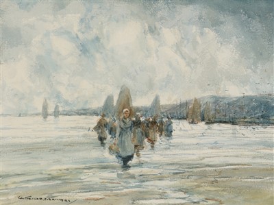 Lot 524 - Victor Noble Rainbird - watercolour.