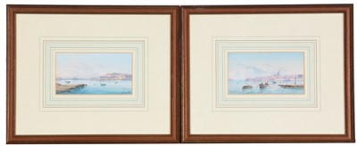 Lot 545 - Vincento D'Esposito - watercolour.