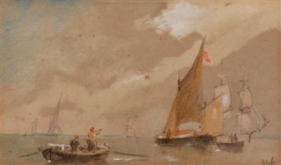 Lot 538 - John Wilson Carmichael - watercolour.