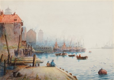 Lot 539 - George Barclay Wishart - watercolour.