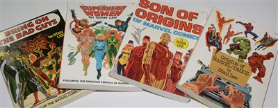 Lot 1104 - Marvel paperbacks by Stan Lee
