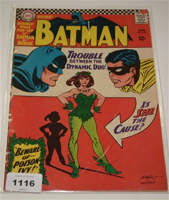 Lot 1116 - Batman Comic and poster