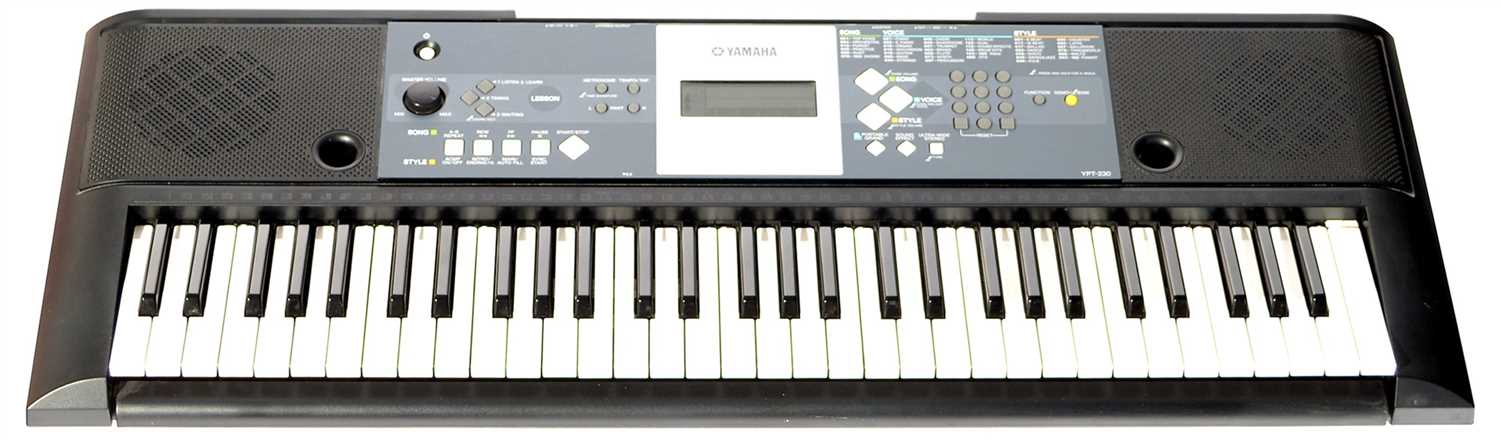 Lot 39 - A Yamaha YPT-230 Keyboard