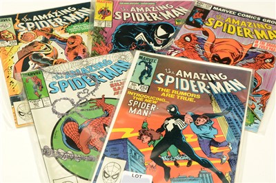 Lot 1016 - Amazing Spider-Man No's. 238, 316, 250, 252 and 301