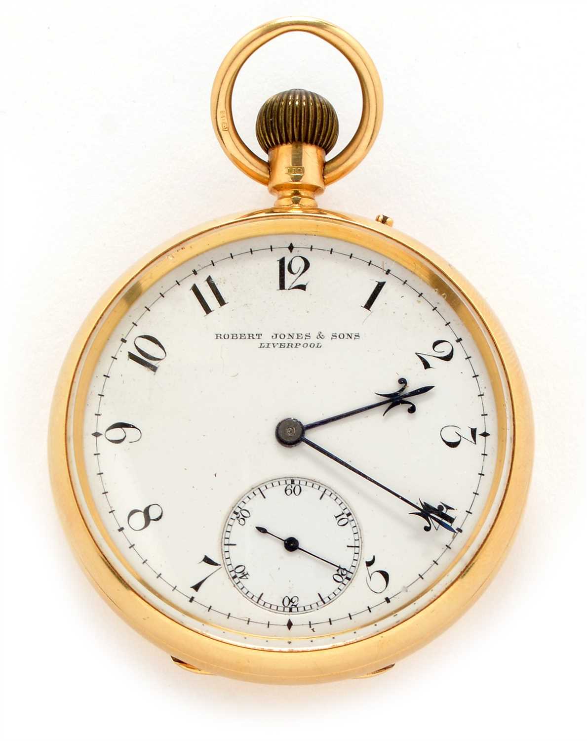 Lot 47 - 18ct gold pocket watch