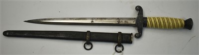 Lot 1624 - German Second World War Officer's dress knife