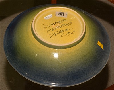 Lot 1513 - Jonathan Cox 'Summer Meadows' bowl