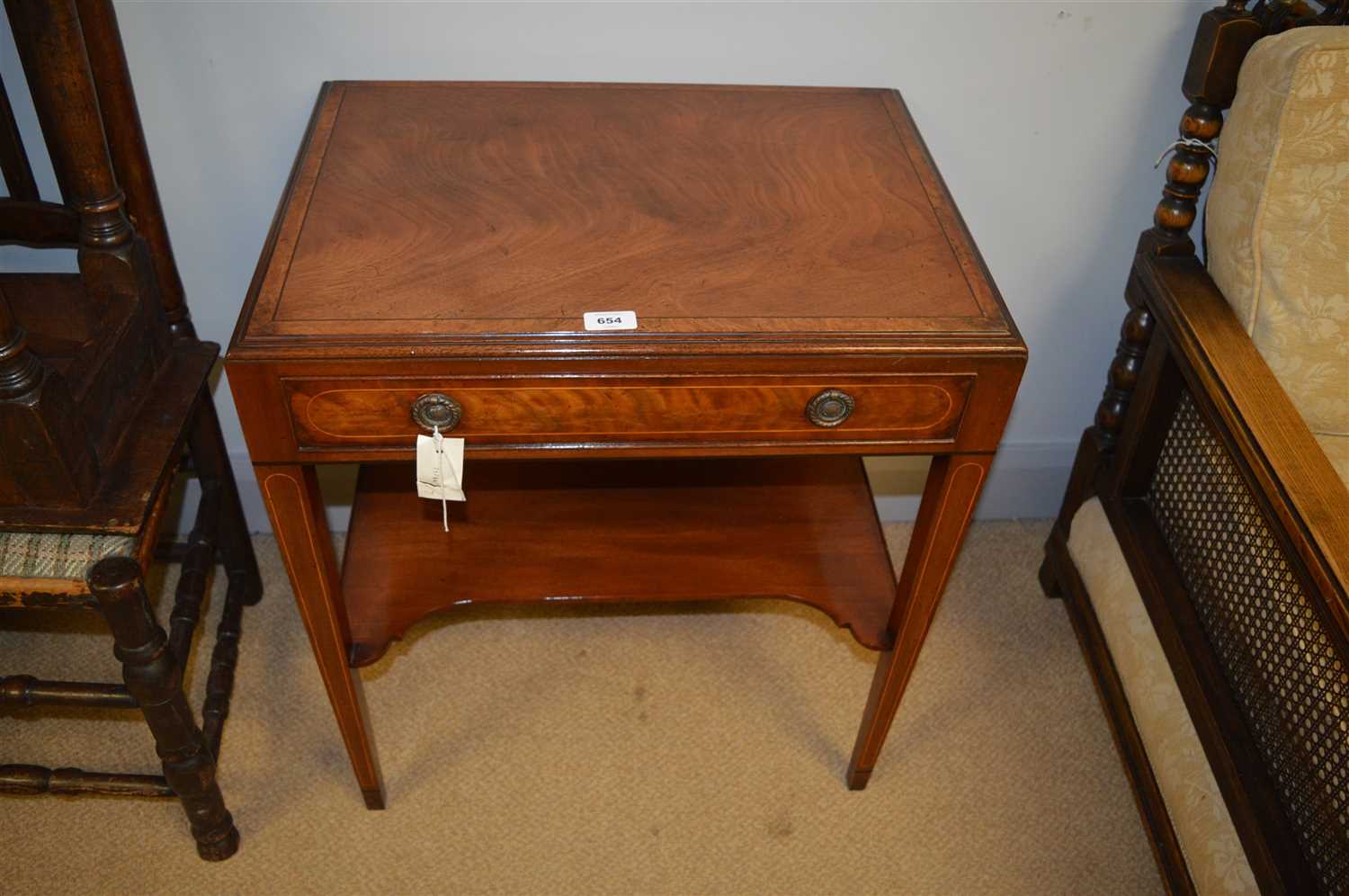 Lot 654 - Side table