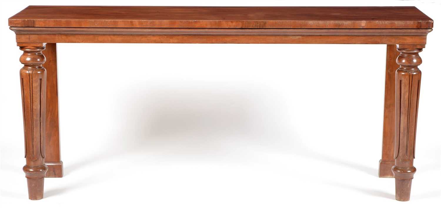 Lot 779 - Victorian mahogany serving table