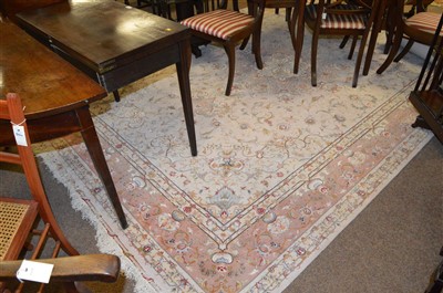Lot 585 - Silk carpet