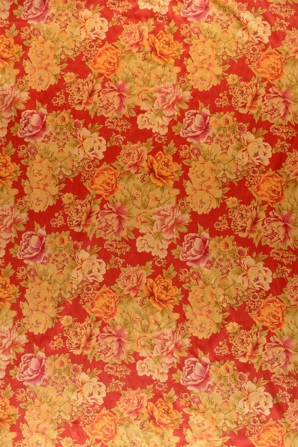 Lot 1629 - A roll of fabric.