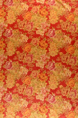 Lot 1629A - A roll of fabric.
