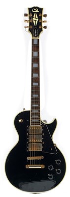 Lot 168 - A CSL Les Paul Custom style Guitar