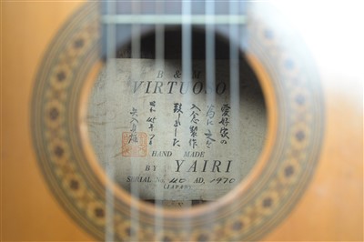 Lot 169 - Yairi Barnes and Mullins Classical Guitar