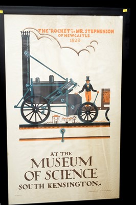 Lot 1497 - An early 20th Century railway poster.