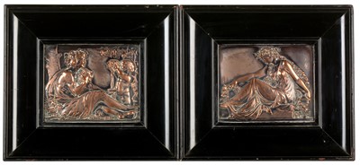 Lot 269 - A pair of WMF panels.