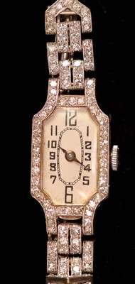 Lot 149 - Diamond Cocktail Watch