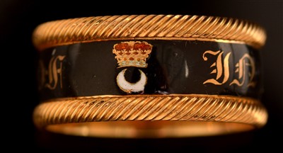 Lot 128 - Duke of Northumberland mourning ring