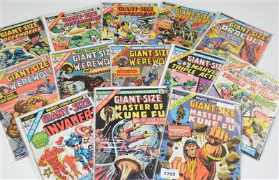 Lot 1795 - Marvel Giant-Size comics.