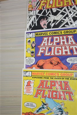 Lot 1746 - Sundry Alpha Flight annuals.