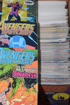 Lot 1751 - West Coast Avengers and sundry other issues.