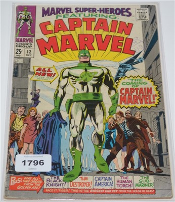 Lot 1796 - Marvel Super-Heroes featuring Captain Marvel.